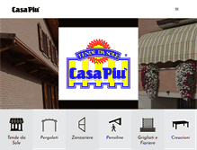 Tablet Screenshot of casa-piu.it